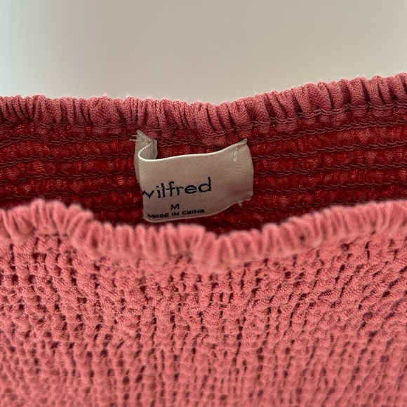 Aritzia Organic Linen Tempest Dress Size M - Picture 3 of 7